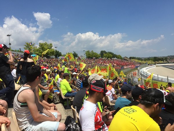Crowd shot. There were lots