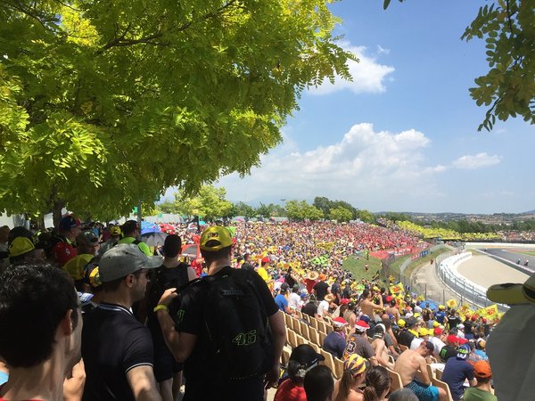More crowd