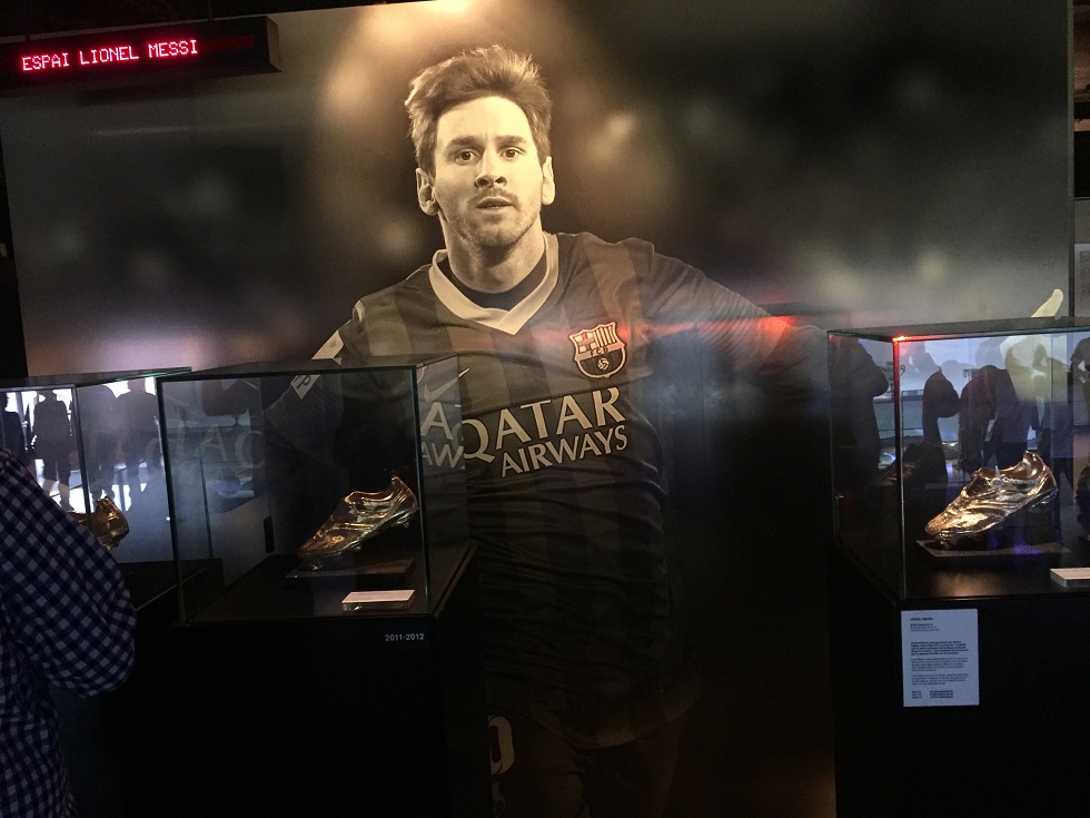 Messi....... it's Catalan for GOD!!!!!