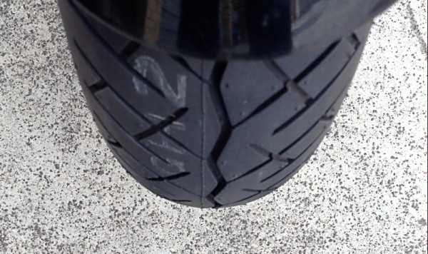 This profile looks conducive to tipping in and exploring cornering clearance.