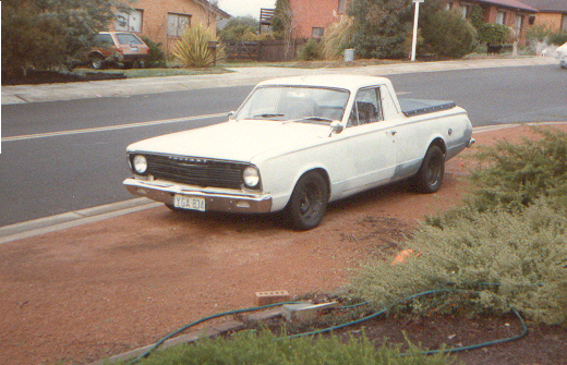 After 'some' bodywork, and a tonneau cover fitted.